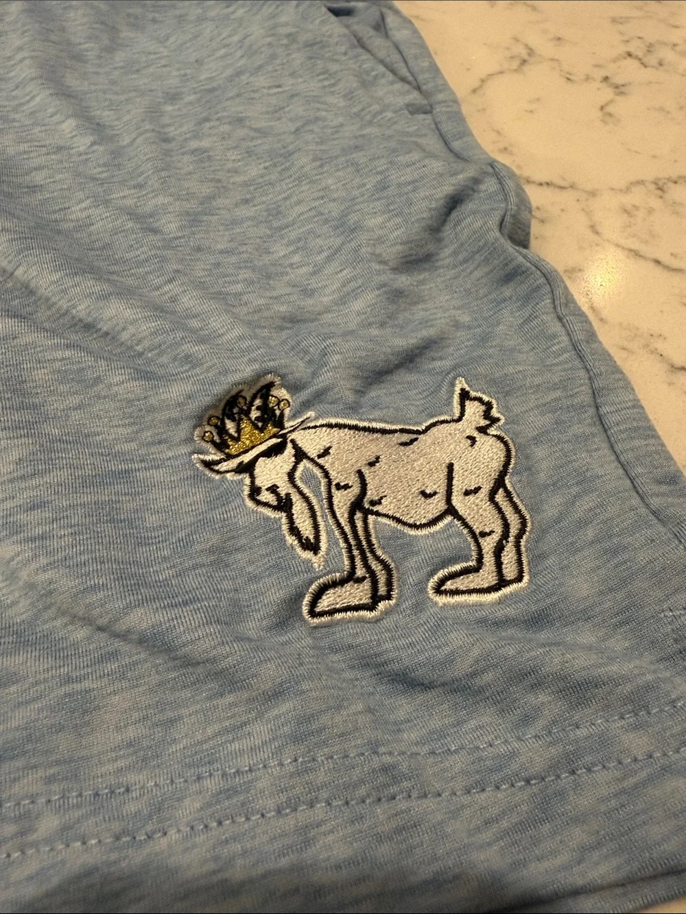 Kids GOAT USA Athletic Shorts with Drawstring, 3 Pair, Sz M